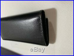 100% Authentic PRADA Saffiano Black Leather 6 Ring Key Case