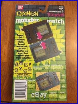 1997 Bandai DigiMon Tamagotchi Keychain BLACK ORIGINAL RARE MIB Never Opened