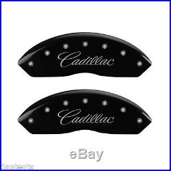 2006-2011 Cadillac DTS Logo Black Brake Caliper Covers Front Rear & Keychain