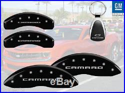 2010-2015 Chevrolet Camaro Black Brake Caliper Cover Front Rear Keychain INSTOCK