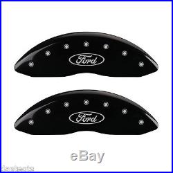 2010-2015 Ford Taurus Logo Black Brake Caliper Covers Front Rear & Keychain