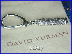 23 Grams David Yurman Sterling Silver Urchin With Black Diamond Keychain $795