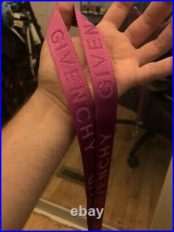 395$ Givenchy Goth Lanyard Key Ring Key Chain Holder Strap Purple RARE
