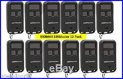 890MAX 12PACK LiftMaster Keychain Remote 370LM 970LM 371LM 971LM Chamberlain 81