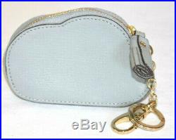 ANYA HINDMARCH Weather Leather Key Chain Zipper Coin Purse Pouch