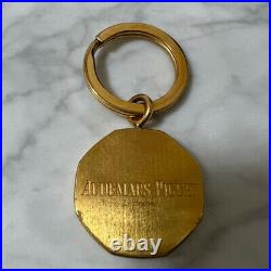 AUDEMARS PIGUET Key Chain Ring Grand Tapisserie Stainless Steel Swiss Authentic