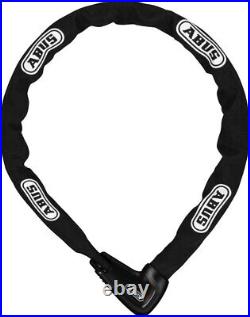 Abus Black 9808/140 Steel-O-Chain Motorcycle Lock Chain Key Level 11