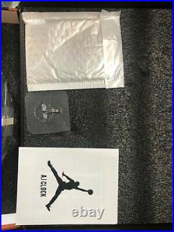 Air Jordan 12 Clock with 3D mini Sneakers PLUS Keychain
