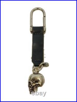 Alexander Wang Key Strap Skull Keychain BLK Men