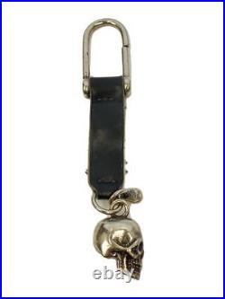 Alexander Wang Key Strap Skull Keychain BLK Men