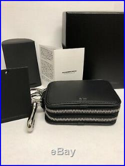 Alexander Wang double compartment small leather wallet keychain