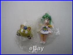 Anime Wedding Peach Angel Lily Daisy Jamma-P Keychain Figure Set of 4 Vintage