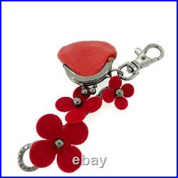 Anteprima key ring Key holder Red Black Woman Authentic Used Y5491