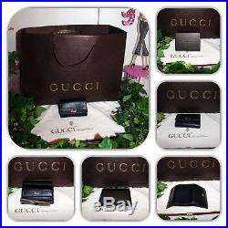 Atypical Gucci Leather Key Chain 6 Hook Holder