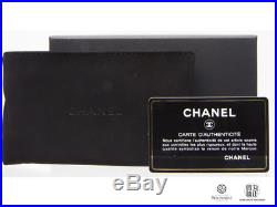 Auth CHANEL Key Case Matellase Leather A31503 2016 NEW