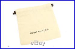 Auth LOUIS VUITTON LV Circle Bag Charm Key Holder Black M00035 Auth #5942