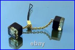 Auth LOUIS VUITTON Mini Cube Phone Strap Phone Bag Key Charm Key Accessories