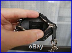 Auth Louis Vuitton Epi Mini Rock It M60142 Black Epi charm Key ring #3119P