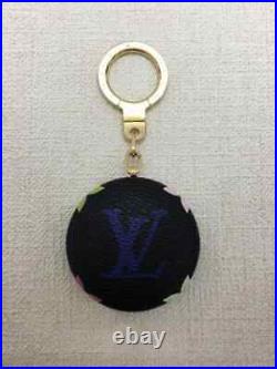 Auth Louis Vuitton Key Chain Astropill Multicolor M51912 Black Gift F/S