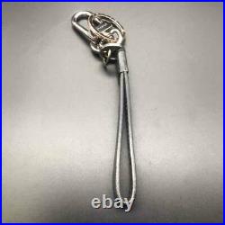 Auth Louis Vuitton Porte Cles Dragonne M61950 Key Ring Bag Charm Key Chain