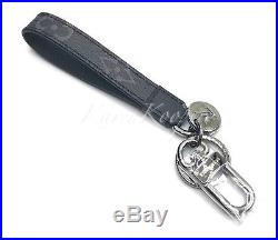 Auth New Louis Vuitton Monogram Eclipse Dragonne Bag Charm Keychain Key Holder