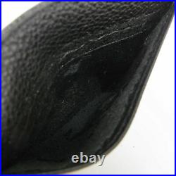 Auth YVES SAINT LAURENT YSL Logos Leather 5 Hooks Key Case Black 13200b