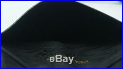 Authentic CHANEL Black Caviar Leather CC Logo 6 Key Holder Pouches 17047888LN