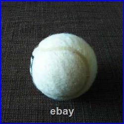 Authentic CHANEL CC Sports Tennis Ball White Black Vintage Rare From Japan FedEx