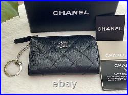 Authentic CHANEL Coin Purse/Card Holder Chain