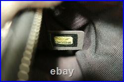Authentic CHANEL Key Chain Patent Leather Matelasse Zipper Coin Purse #7766
