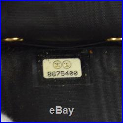 Authentic CHANEL Vintage CC Logos Six Hooks Key Case Black Caviar Skin M13520j