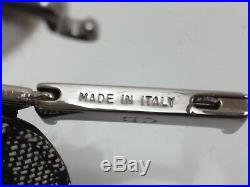 Authentic Christian Dior Trotter Key Ring Bag Charm Black Canvas 9A110480V