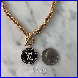 Authentic Louis Vuitton Black Trunks and Bag Charm- Taken from a key/bag chain