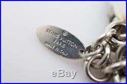 Authentic Louis Vuitton Key Ring Bijour Sac Fleur De Epi Black 361465