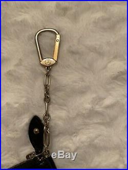 Authentic Louis Vuitton Vernis Key Pouch Black