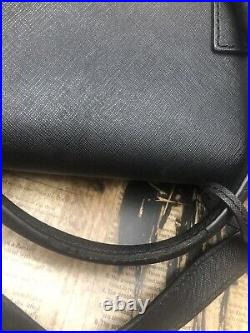 Authentic Michael Kors Black Hamilton Satchel Handbag Medium