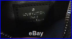 Authentic RARE Preowned Louis Vuitton Black Epi Mini Lockit Keychain Rare