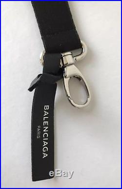 BALENCIAGA Black Logo Keychain