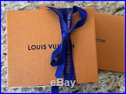 BNIB Authentic Louis Vuitton Upside-Down LV Logo Monogram Bag Charm Key Chain