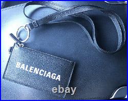 Balenciaga Key Chain Wallet Black Brand New