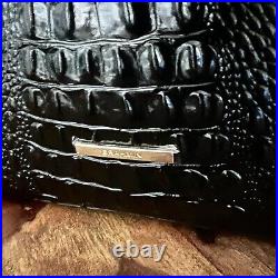 Brahmin Large Ellen Tote Bag BLACK Melbourne Leather Purse NWT