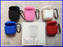 Brand New Apple AirPods 2nd Gen. (MV7N2AM/A) with carry case + key chain