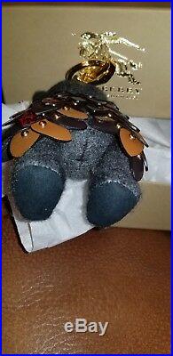 Burberry Thomas Owl Handbag Charm Nwt Rare Sold Out Purse Authentic Key Chain