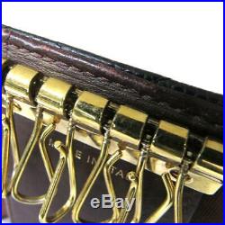 CHANEL 6 keys case matelasse A31503 Caviar skin leather Black Used Vintage CC