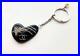 CHANEL Key Ring Key Chain Silver x Black UNUSED WithBox F/S From JAPAN
