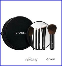 CHANEL Les Mini De Chanel Set makeup brushes Holiday 2016 Coco Novelty Authentic