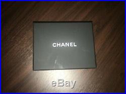 CHANEL Mark Black Robot Bag Charm Key Chain Resin Crystal Come with Box