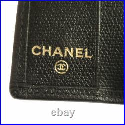 CHANEL key holder COCO Mark Leather