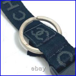 CHANEL sportssports CC CC Mark with compass Key Holder Key ring