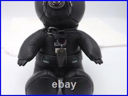COACH Bear Star Wars Bag Charm Darth Vader Key Chain NWT Dust Bag Leather 3D